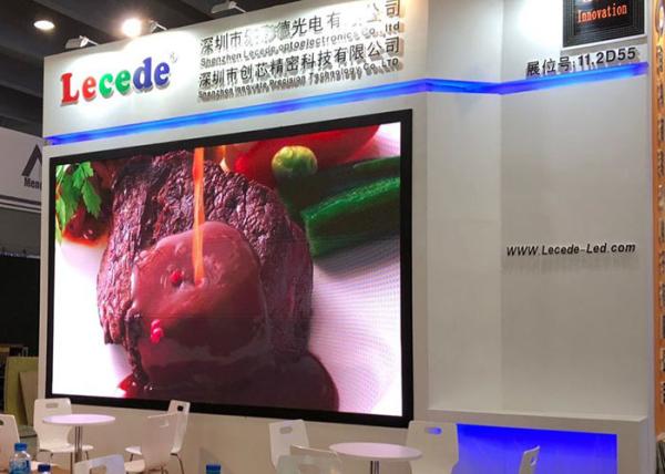 Super High Contrast Outdoor Led Screen Hire IP65 Black Lamp Full Color 1r1g1b P3.91