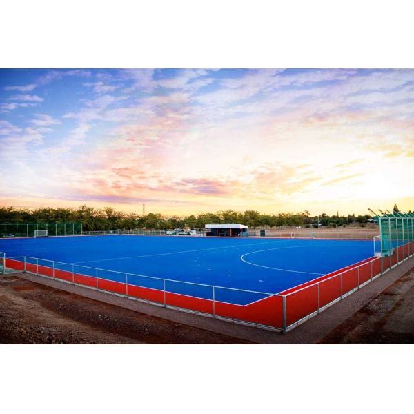 FIH Certified Hockey Artificial Turf with 14mm Pile Height and Water Spray for Consistent Play
