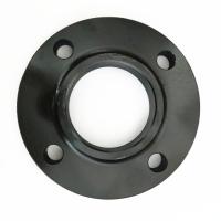 Asme A105 150lbs Sch40 fileté sifflent l'acier au carbone de visage augmenté par bride