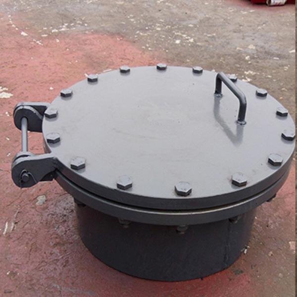 Carbon Steel Quick Opening Circular Manhole Cover Strong Versatility