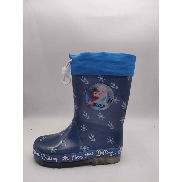 OEM imperméable à l'eau Enfants bottes de gomme Enfants Wellies avec doublure amovible