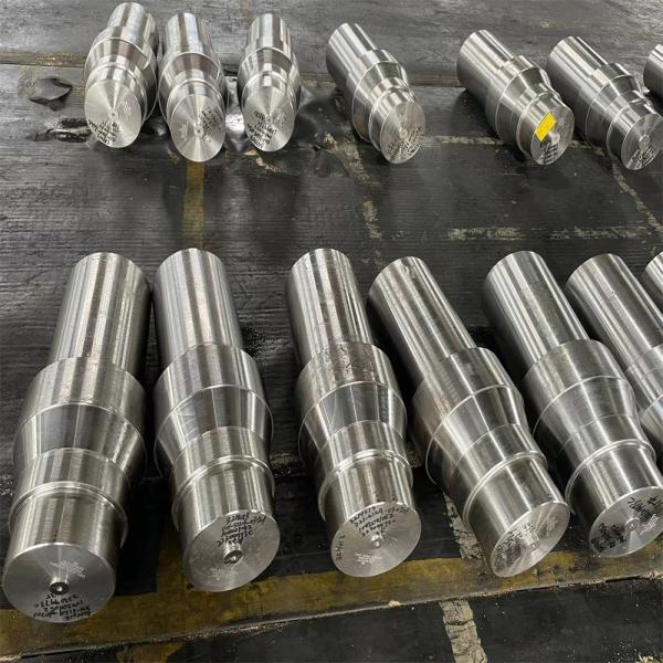 17NiCrMo6-4 Forged Shaft High Hardness Alloy Gear Shaft For Hydraulic Systems