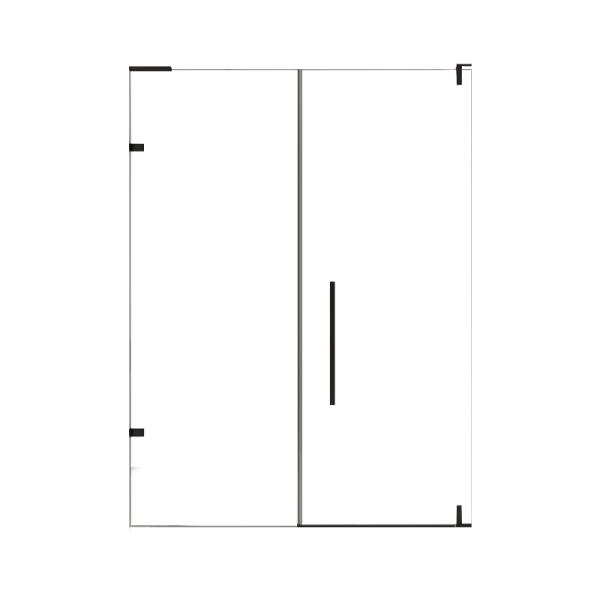 12mm Thickness Frameless Shower Enclosure ISO9001 Frameless Sliding Shower Doors