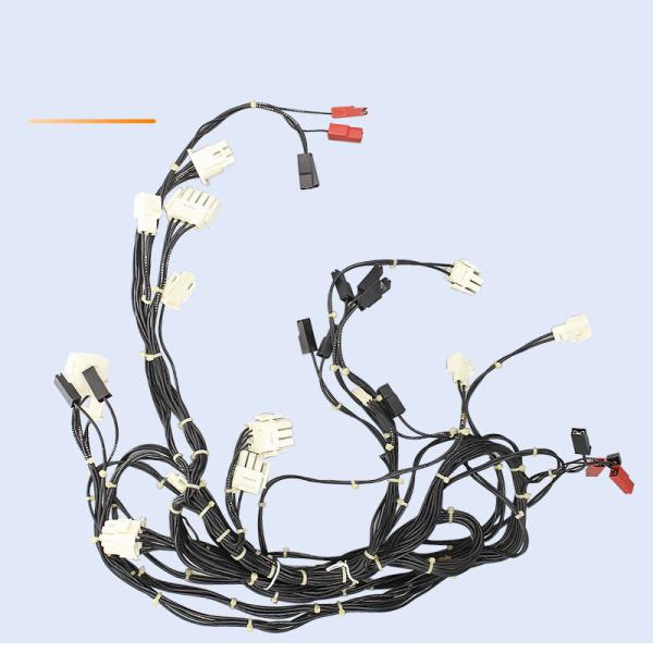 Electric Vehicle Wiring Harness Female Terminal Multi Head Connector Cable