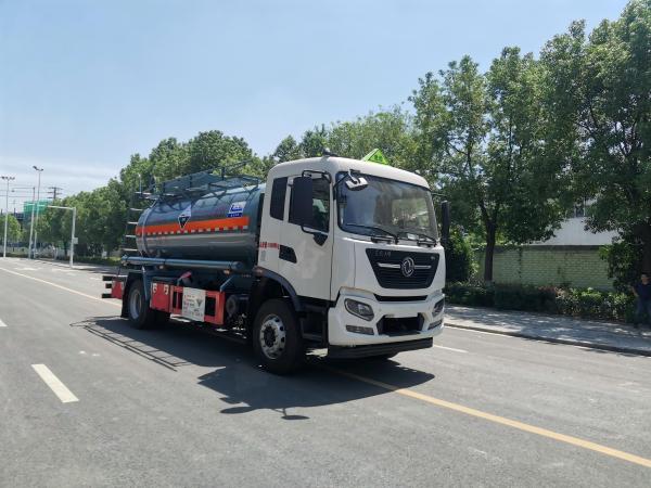 Transportation Cargo Truck 4x2 Dongfeng Tianjin Corrosive Tank Truck Manual Transmission