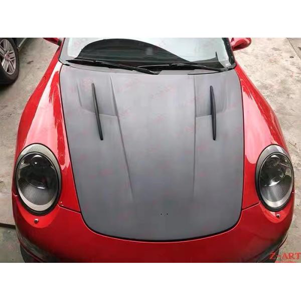Nuevo producto Capó de fibra de carbono para Porsche 911 997 911 997 Motor de fibra de carbono Hatch GT3 estilo