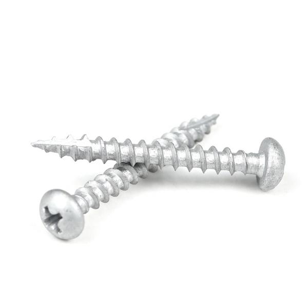 Ruspert Round Head 30mm Screws for Cement Fiberboard Material Building Installation