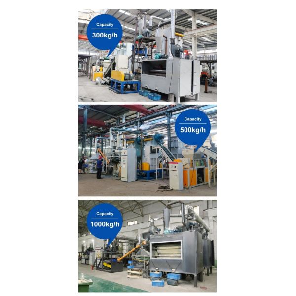 OEM E-waste Electronic Scrap Automatic Garbage Recycling Waste Sorting Plant  Line System