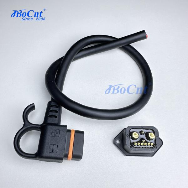 DM40 2+1+7P 40A/100A EBIKE Connector Waterproof Lithium Battery Charging Port Connector