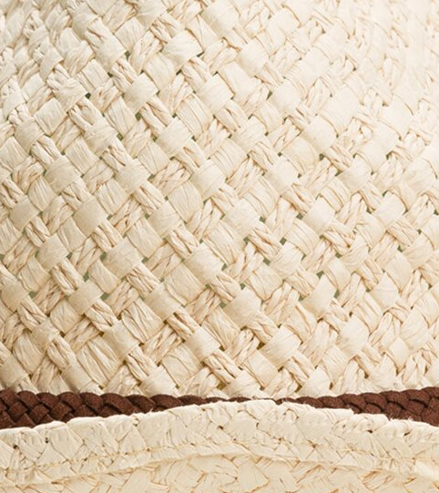 Lady Hat, Straw fedora hat