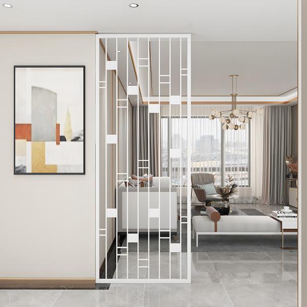 Customized Decorative Metal Panels Home Room 304 Metal Screen Partition Divider