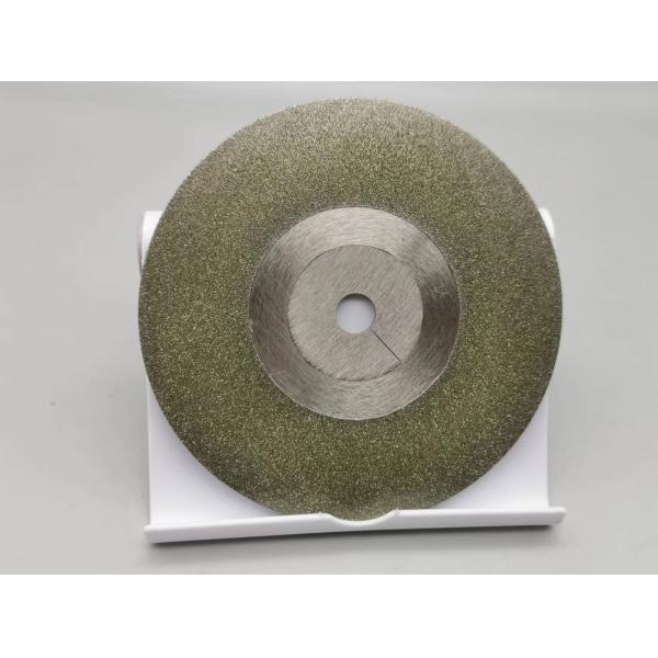 100*1.5*9.53*25mm Diamond Cutting Wheels OEM Metal Grinding D100 / 120