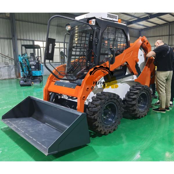 Case Skid Steer Loader S18 4x4 Wheel Drive with Unloading Items Function
