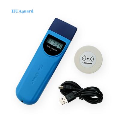 Management Guard Patrol Monitoring System Common RFID Reader Equipment  300g
