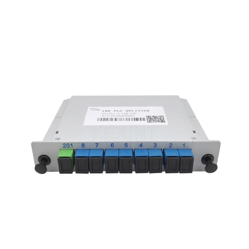 Тип карты соединителя SC UPC Splitter FTTH 1x8 PLC волокна оптически LGX