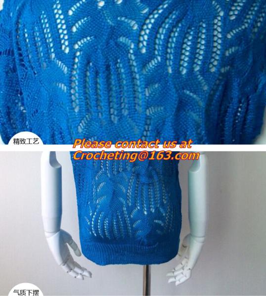 Blouse, clothing, garment, Hollow out, belt, sexy knitted, crover up, crochet, beach dress