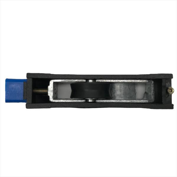 Argentina Heavy Duty Single V Shape Nylon Pulley Wheel Zinc Alloy Inner Part Plastic Housing Sliding Door And Window Rollers