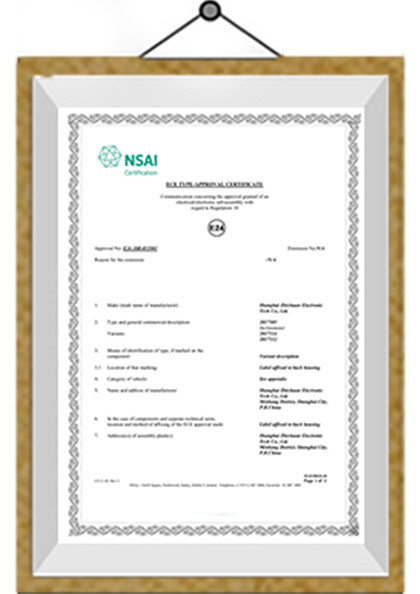 IZUMI COMMERCIAL COMPANY LIMITED Certificações