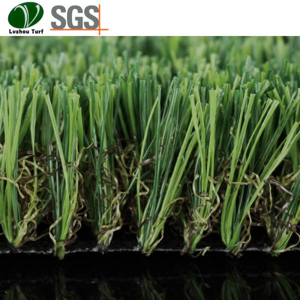 Garden Plastic Indoor Outdoor Artificial Grass Carpet 35mm For Futsal