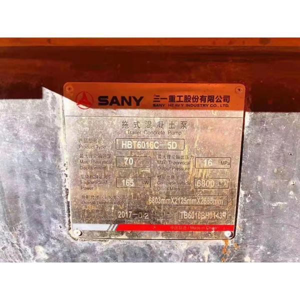 100-200m привело конкретную линию насос 68000-7350kg трейлера насоса трейлера