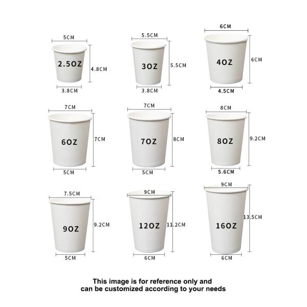 180 pièces/min Machine à tasse en papier entièrement automatique jetable 4-16 oz Haute Vitesse