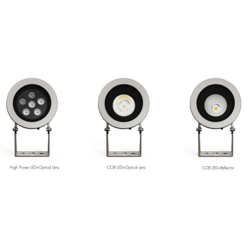 IP68 316 Stainless Steel Underwater Floodlight 15W Single or RGB or 21W RGBW | Surface Mount