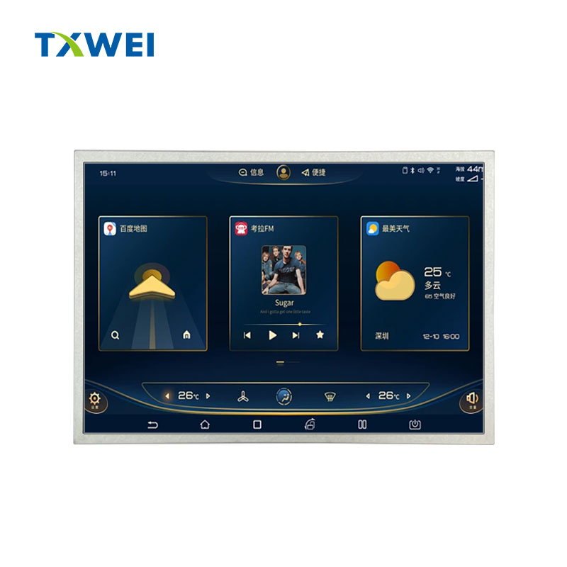 12.1-дюймовый 450nits Car Display Screen 1200 * 800 с панелью отображения интерфейса LVDS