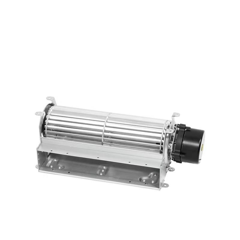 HY-60DC Series 2 Silent High-Volume Cross-Flow Fan Long Strip Tangential Air Conditioner Oven Air Curtain DC12V/24V Aluminum