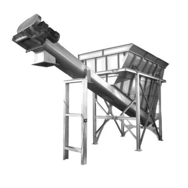 Conveyor de parafusos de serragem de cimento flexível para uso industrial