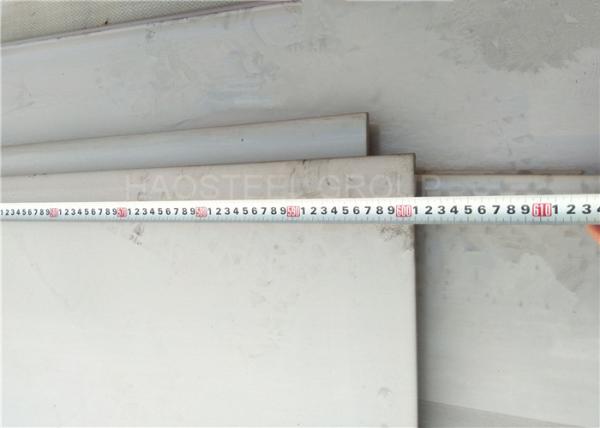 Plat laminé à chaud d'ASTM 316Ti 316H solides solubles, plaque de métal d'acier inoxydable de largeur de 1500mm