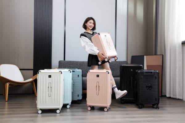 1683 Multifunctional fashionable travel suitcase 20 inches 24 inches 28 inches ABS material suitcase