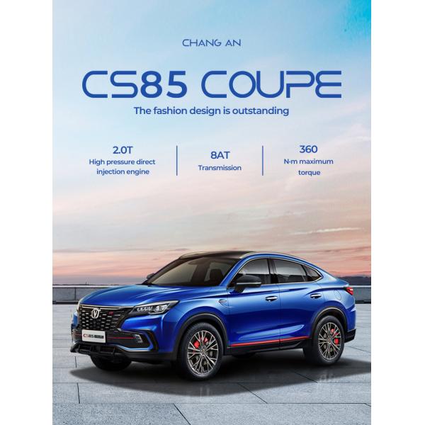Low Emission Cars Petrol Changan CS85 Plus 2.0T 233Hp Automobile SUV