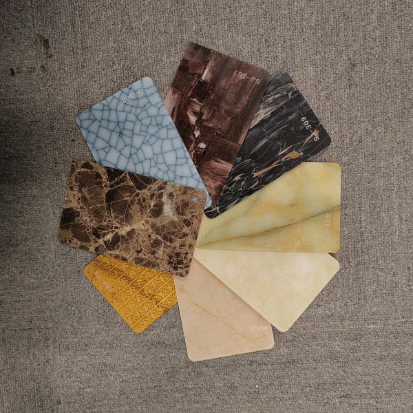 Cast Marbled Acrylic Sheet Pmma Plastic Plate 5mm For Decoration