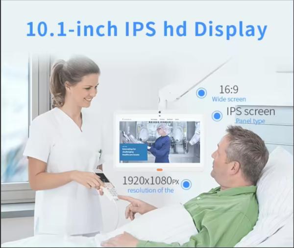 wall mount 13.3inch medical care android tablet pc Touch screen wifi 4G POE NFC call function for hospital clinic