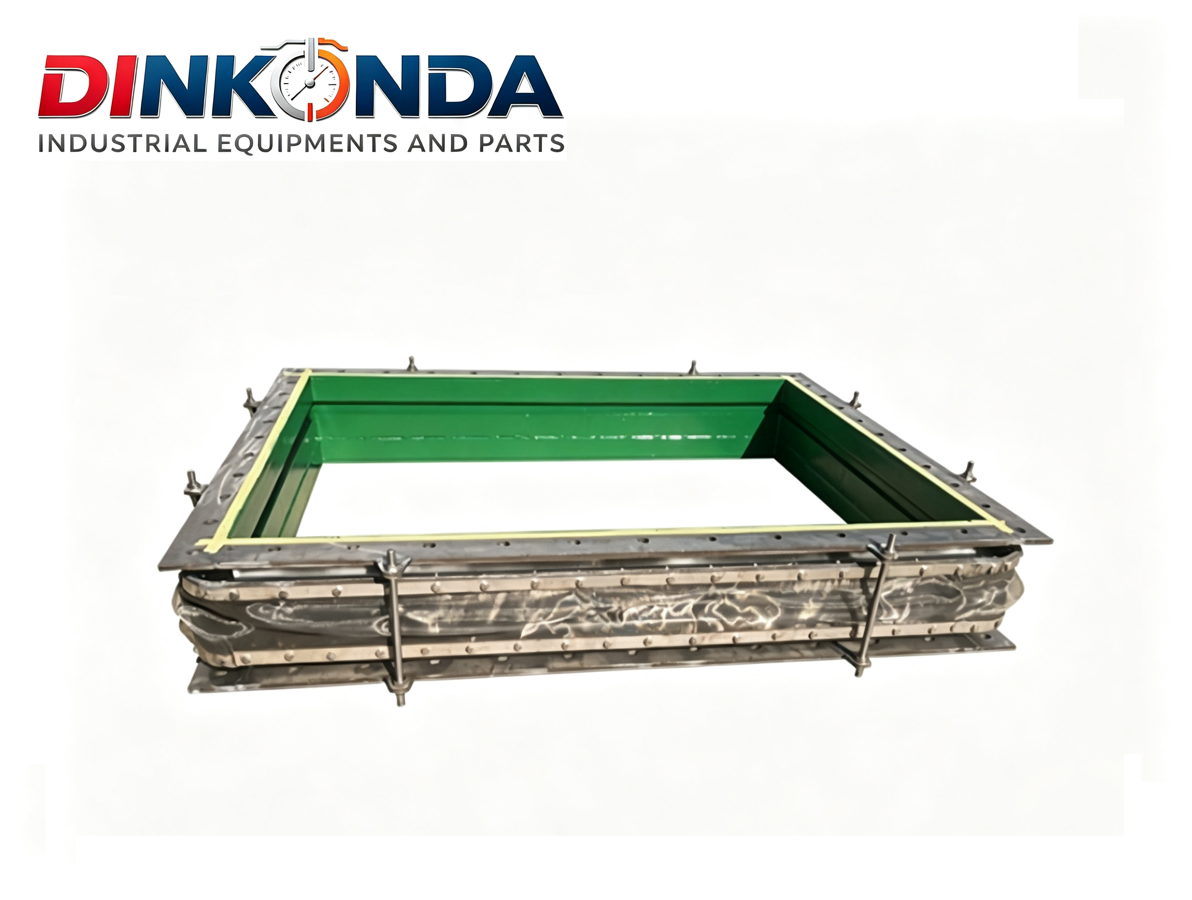 Vulcanization Non Metal Duct Expansion Joint Aluminum Alloy Housing For Desulfurization
