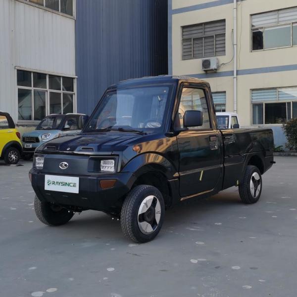 4 Wheels electric vehicle mini electric pick up truck  small pick up electric car with 60V battery