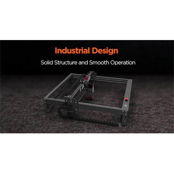 10W Wood Laser Cutting Machine 400x410mm Desktop CNC Laser Engraver For Wood