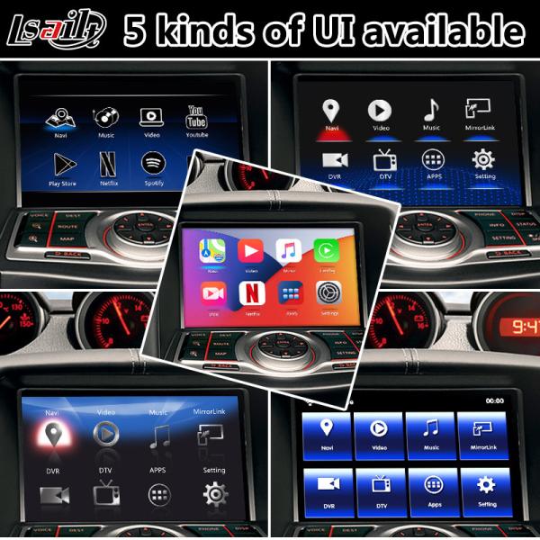 Lsailt Android Carplay Interface for Nissan 370Z With Youtube Waze NetFlix