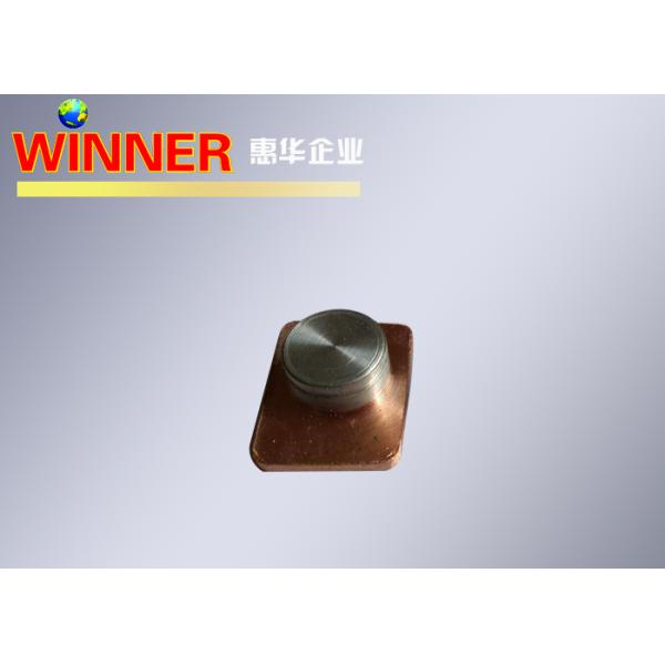 Silver Battery Positive Pole , Battery Negative Pole High Bonding Strength