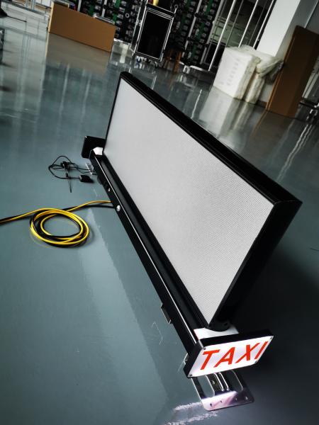 High Brightness Car Roof Top Taxi LED Display Screen Outdoor Advertising Sign P2.5 P3 P4.81 P5 Full Color 3G 4G