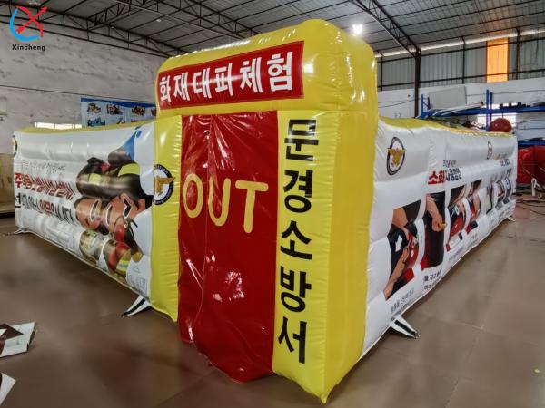 Commercial Outdoor Interactive Game Inflatble Maze Game For Party Event