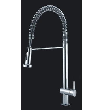 European Single Lever Kitchen Sink Water Faucet Chrome Taps with Single Hole