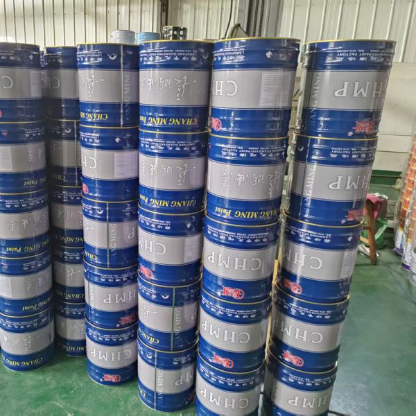 Customizable 200ML Empty Coating Paint Tin Cans Pigment Tin Round Cans Metal Paint Bucket Round Paint Cans With Metal Cover