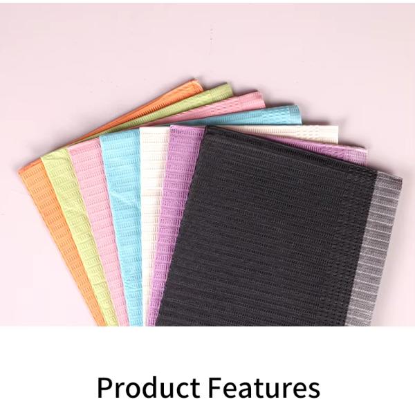 125 PCS Toallas desechables para uñas 33.5x45cm Cama de escritorio para uñas