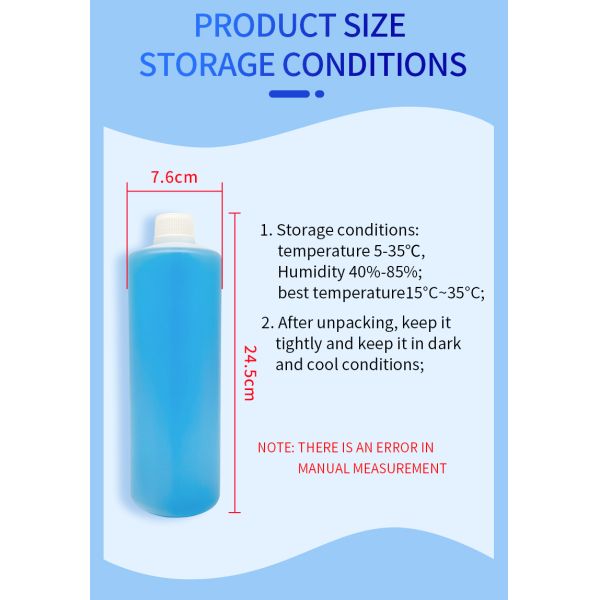 FCOLOR 1000ML Strong DTF Cleaning Solution for DTF Printer I3200 I1600 XP600 XP1500 L18050 Printer in USA Free Shipping