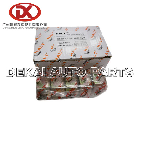 Truck Chassis Parts ISUZU Rear Wheel Nut 8980079080 8973598190
