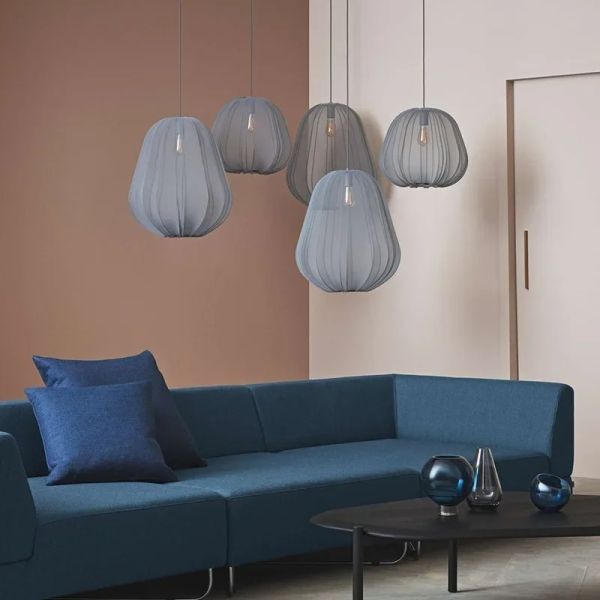 Nordic Designer Fabric Art Chandeliers Home Decor Retro Pendant Lamp (WH-VP-321)