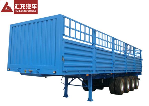 4 Axle Sea Container Trailer , 20ft Container Transport Trailer  Diversified Fence Abrasive Blasting