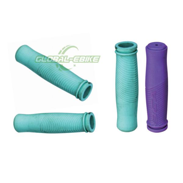 Rubber Ergonomic Road Bike Handlebars , Bike Handle Grips 127mm Drop