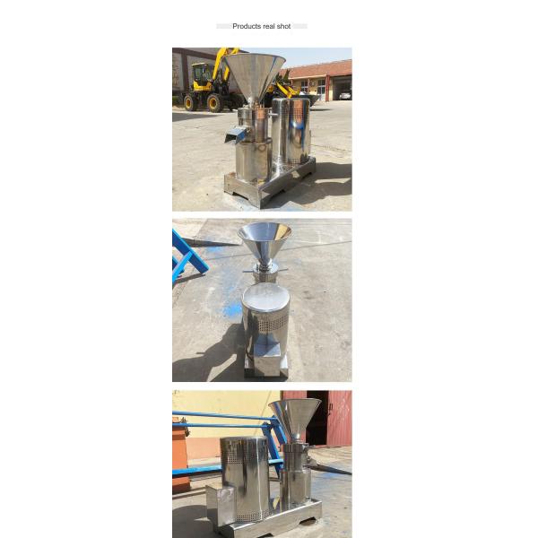 Chilli Sauce Making Machine Commercial Nut Paste Grinding Machine for Peanut Butter